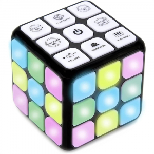 STEM and Handheld Learning Flashing Cube Electronic Memory & Brain Game 7-in-1 