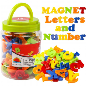 Magnet letters and numbers