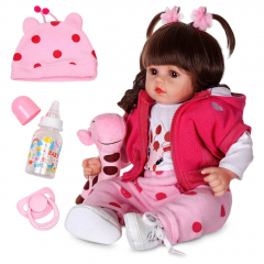 Reborn Baby Dolls - 18-Inch Realistic Baby Doll with Complete Baby Doll Accessories