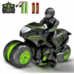 High Speed RC Motorcycle 2.4Ghz 360° Rotating Drift Full Functions Stunt Motorbike for Kids