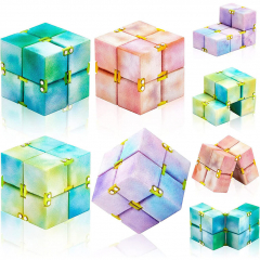 Infinity Cube Toy Anxiety Relief Fidget Toy Hand-Held Magic Sensory Stress Cube Toy