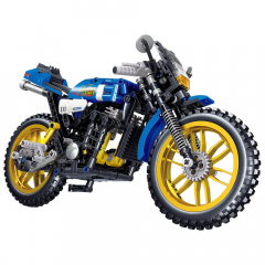 MOC Racing Motorcycle Building Blocks Set Contains 426 Pieces Bricks and Compatible with Major Brands