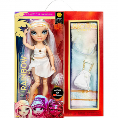 Pacific Coast Margot De Perla- Opal (Iridescent White) Fashion Doll with 2 Designer Outfits