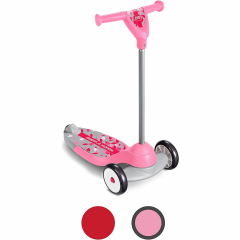 Kids Scooter 4 Adjustable Height and 3 Wheels Scooters for 3-6 Years Children Learn to Steer
