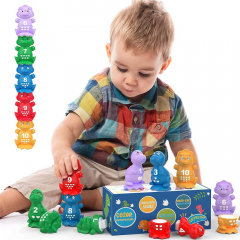 Stacking Sorting Toys Toddler Matching Dinosaurs Educational Stacking Toys